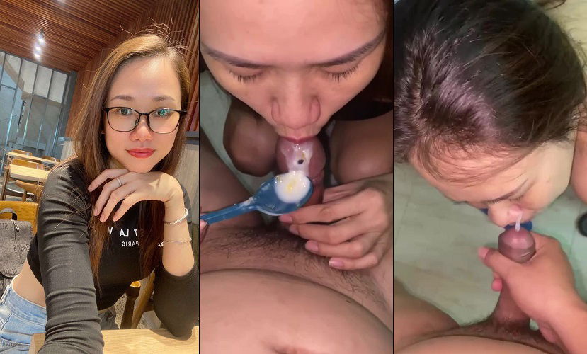 hình sex gái việt Chị gái U40 còn đòi ăn sữa chua trên chim
